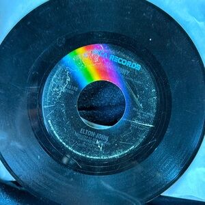 VTG Elton John 45 RPM vinyl MCA Records 45 RPM Single